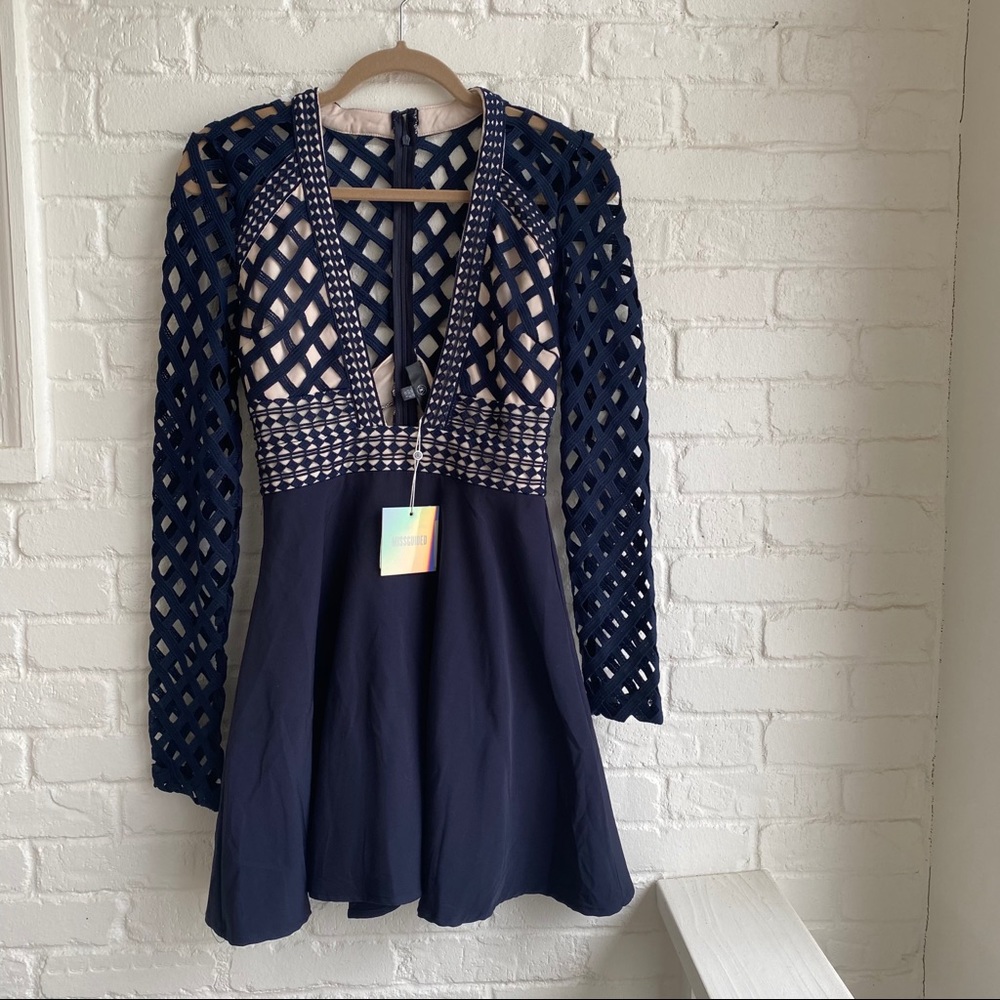 NWT Missguided Long Sleeve Skater Dress 6
